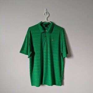 Nike - Green Polo Short Sleeve Golf Shirt - Tiger Woods Collection - Size L